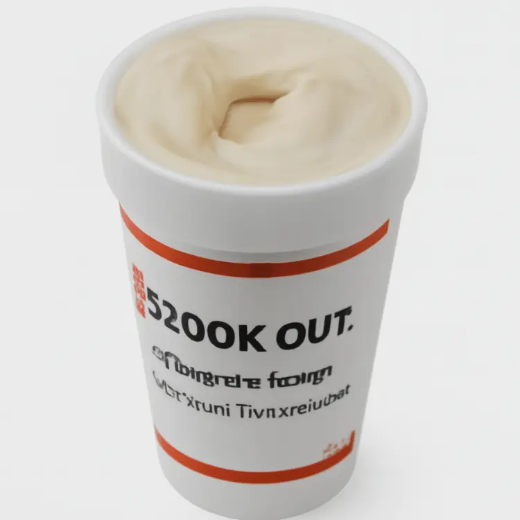 Cookout Vanila Shake